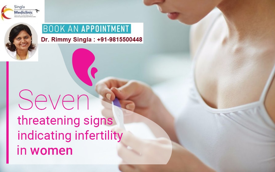 Dr. Rimmy Singla talks about Seven Common threatening signs indicating infertility in Women